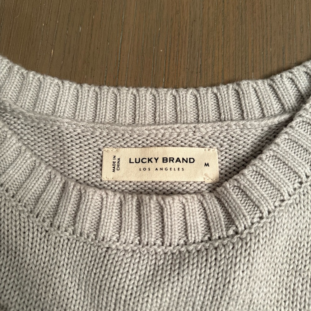 NWT Lucky Brand Sweater - M - Picture 4 of 5